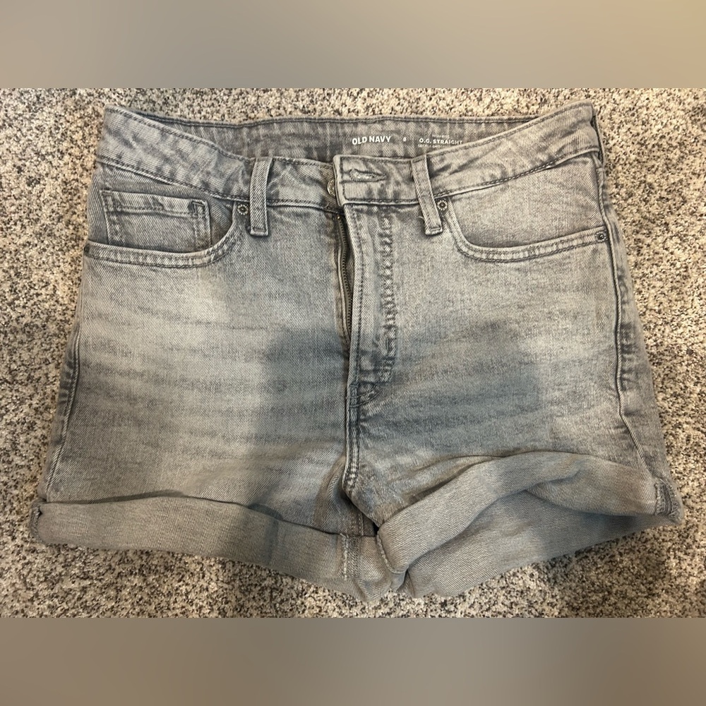 Old Navy High Rise OG Straight Jean Shorts - W29